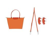 FUPOHUA Bandoulière de Sac pour Sac Longchamp Petite Transformation fourre-Tout bandoulière de Messager Sac à Main chaîne de Sac à Main chaîne
