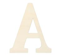 FUPOHUA Lettres pour décoration Murale 30 cm Grandes Lettres en Bois Alphabet Bricolage Mot Anglais Art Artisanat fête Mariage Maison décoration Murale Artisanat