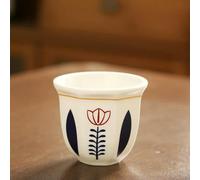 FUPOHUA Tasse mug 180 ML Style Moyen-Oriental en céramique, Tasse à thé, Tasse à Expresso, Tasse à Cappuccino, Tasse à Bougie, Tasse à café avec poignée, Cuisine