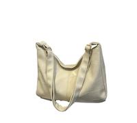 Fuqiha Leisure Tote Bag for Women Shoulder Bags Fashionable Crossbody(White)