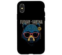 Fuquay-Varina NC USA Cool Bear Lunettes de Soleil Coque pour iPhone X/XS