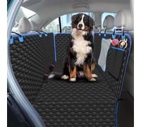 Fur & Bone Housse de siège de voiture pour chien - Protection de siège de voiture anti-rayures - Housse de siège arrière imperméable pour voiture - Accessoires antidérapants pour chien avec fenêtre en