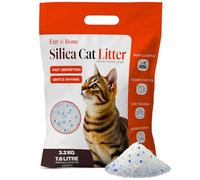 Fur & Bone Litière pour Chat en silice 7,6 L - Cristaux de litière Non agglomérante - Ultra absorbante, séchage Rapide et Faible poussière, granulés de Cristal de contrôle des odeurs, Facile à