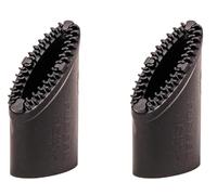 FUR-EEL PRO - Lot de 2 Embouts Aspirateur Poils Animaux | Accessoires Professionnels Universels 32-38 mm | Pour Voiture, Tissus & Tapis | Antistatique, Réutilisable & Durable
