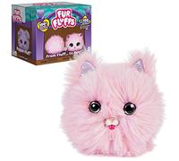 FUR FLUFFS, Purr 'n Fluff Surprise Jouet interactif pour Animal de Compagnie, Plus de 100 Sons et réactions, Chat Mignon et Moelleux pour Filles et garçons à partir de 5 Ans