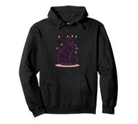 Fur Fur Real Friends Cat Patw Print Pet Lover Sweat à Capuche, Unisexe pour Adultes, Noir, M