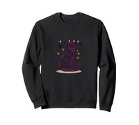 Fur Fur Real Friends Cat Patw Print Pet Lover Sweatshirt, Unisexe pour Adultes, Noir, XL