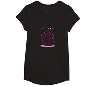 Fur Fur Real Friends Cat Patw Print Pet Lover T-Shirt, Fille, Noir, XS