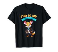 Fur is My Favorite Color Mouse Character T-Shirt
