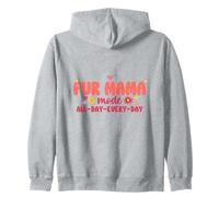 Fur Mama Mode All Day Every Day Pet Parent Sweat à Capuche