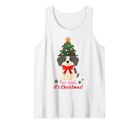Fur Real It's Christmas Dog Lover Holiday Puppy Débardeur