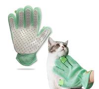 FURBB Gant de toilettage pour animal de compagnie - Gant doux pour démêler les poils d'animaux - Gant de massage efficace pour enlever les poils d'animaux - Design amélioré à cinq doigts, parfait pour