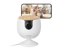 Furbo Caméra Mini pour Animaux de Compagnie : Petite caméra, Grande sécurité et tranquillité d'esprit | Full HD, Vision Nocturne en Couleur, Audio bidirectionnel, alertes d'aboiement ou de miaulement