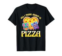 Furby All I Think About is Pizza! Happiest Duo Loving Pizza T-Shirt