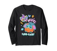 Furby Besties Furb-Ever! Best Friends Funny Quote Manche Longue