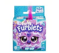 Furby Furblets Hip - Mini Ami, plus de 45 sons, musique hip-hop et phrases en furbish, jouets en peluche électroniques, rose et violet, cadeaux de rentrée scolaire, à partir de 6 ans AVERTISSEMENT① Ce