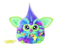 Furby Galaxy, s'illumine dans Le Noir, Jouet en Peluche interactif - Version Italienne