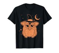 Furby Halloween Cute Witch Disguise Under The Moon T-Shirt