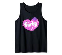 Furby Lovely Heart Shape Pink Fur Débardeur