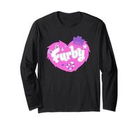 Furby Lovely Heart Shape Pink Fur Manche Longue