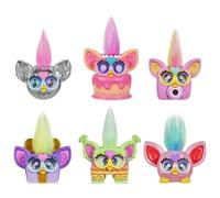 Furby Minis Pack de 6 Figurines de 2,5 cm, Jouets à Collectionner pour Enfants, dès 5 Ans