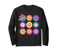 Furby Retro Flower Circles Manche Longue