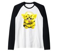 Furby Retro Snow Leopard Manche Raglan