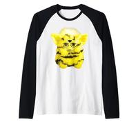 Furby Snow Leopard Yellow Manche Raglan