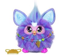 Furby violet, 15 accessoires, peluche interactive pour filles et garçons, animatronique activé par la voix, à partir de 6 ans