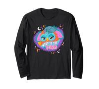 Furby Word to The Furb Cute Orange Pal Manche Longue