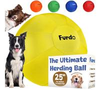 Furdo Herding Balle pour chiens, berger australien, pour chiens de bétail, pour Border Collie, pour talons bleus et autres chiens de taille moyenne à grande taille, balle pour chien de troupeau, balle