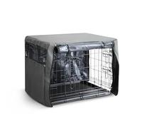 FurDreams Housse de Cage pour Chien de 106,7 cm - Housse Coupe-Vent pour Cage avec 2 Portes (Avant et côté) avec Maille Respirante - Boîte Robuste Parfaite pour Le Dressage des Chiots (Taille XL)