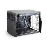 FurDreams Housse de Cage pour Chien de 121,9 cm - Housse Coupe-Vent pour Cage avec 2 Portes (Avant et côté) avec Maille Respirante - Boîte Robuste Parfaite pour Le Dressage des Chiots (Taille XXL)