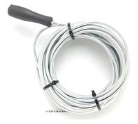 Perel Tools Déboucheur de canalisation 10 m Ø7 mm métal et plastique noir et argent