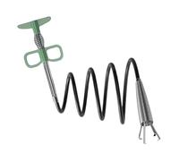 Furet de Drainage pour Douche, Outil Débouchage Canalisation Cuisine 4 Griffes, Accessoire de Plomberie pour Évier Baignoire Toilette Cuisine Usage Résidentiel et Professionnel Plombiers Gestionnaires