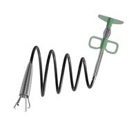 Furet de Drainage pour Douche | Outil Débouchage Égout à 4 Griffes | Accessoires Nettoyage Canalisations Bouchées pour Ménage Plombiers Gestionnaires Immobiliers Lavabo Baignoire Toilette Cuisine