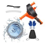Furet Deboucheur Canalisation 10M, Deboucheur Flexible de à Utiliser Manuellement ou à l'aide d'une Perceuse pour Cuisine