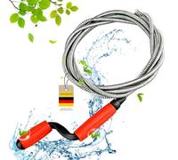 Furet Deboucheur Canalisation avec Manivelle, Professionnel Spirale Furet Débouchage Canalisation-Sonde de Debouchage-Furet Deboucheur WC-Furet Canalisation pour Les Evier Travaux Manuels