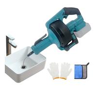 Furet Déboucheur de Canalisation Électrique, Déboucheur de Canalisation Sans Fil Compatible avec Makita 18 V Batterie, Arbre Flexible de 7m Tarière de Vidange Adapté au Diamètre du Tuyau de 20-75mm