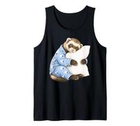 Furet Dormant dans Un Pyjama Mignon Débardeur