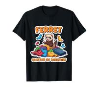 Furet : Maître des malicieux drôle Amant propriétaire Maman Papa Blague T-Shirt