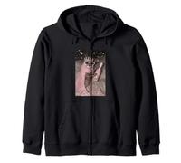 Furet Mignon Rose drôle Rich Girl Vibes Glam Pet Sweat à Capuche