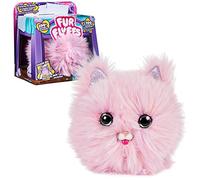 Fur Fluffs FURFLUFFS - CHATON - ANIMAL COMPAGNON INTERACTIF - Transforme Ta Boule De Poils En Adorable Chaton Rose - 100 Sons et Réactions - Peluche Toute Douce - Jouet Enfant 5 Ans et +