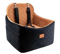 FurFrolic Sièges auto pour chiens de petite/moyenne taille, rehausseur en mousse à mémoire de forme pour chiens de petite taille pesant jusqu'à 15,9 kg, siège de voiture de voyage pour animal
