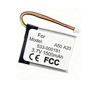 FURFURAKKU Batterie de rechange 3,7 V 1500 mAh compatible avec casque de jeu 533-000169 533-000191 Astro A50 2019