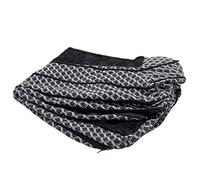 FurHaven Housse de Rechange Confortable en Peluche et décorative pour lit de Chien - Lavable en Machine - Gris Diamant, Jumbo (Taille XL)