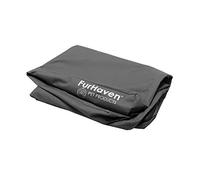 FurHaven Housse de Rechange imperméable pour lit de Chien avec Logo imprimé Logo - Gris Pierre, Taille M