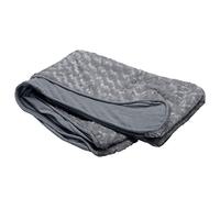 FurHaven Housse de Rechange pour lit de Chien en Fausse Fourrure et Daim Ultra pelucheuse - Lavable en Machine - Gris - Géant (XXXL)