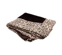 FurHaven Housse de Rechange pour lit de Chien en Peluche et décor sud-Ouest Kilim Style canapé, Lavable en Machine - Marron désert, Jumbo (Taille XL)