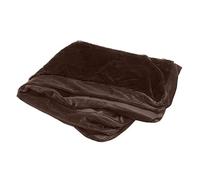 FurHaven Housse de Rechange pour lit de Chien et Chat en Fausse Fourrure et Velours en Forme de L pour Salon et canapé d'angle - Marron Sable, Taille M